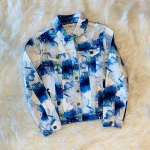 Floral Denim Jacket!